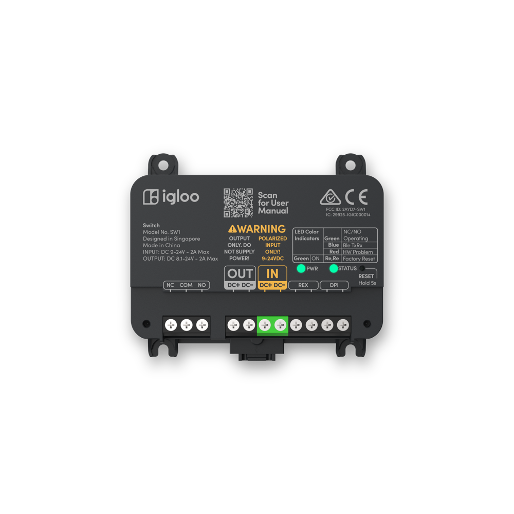 Official supplier photograph of igloo Switch SW1