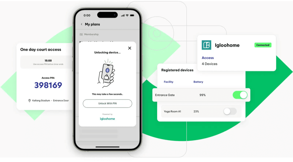 Rezerv smart-door feature presentation